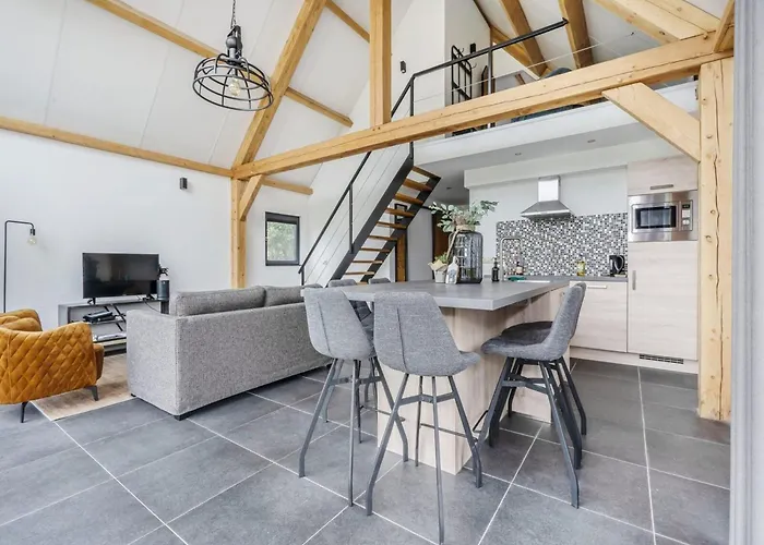 Modern With Pond View Nr 687 Σπίτι διακοπών Baarle-Nassau